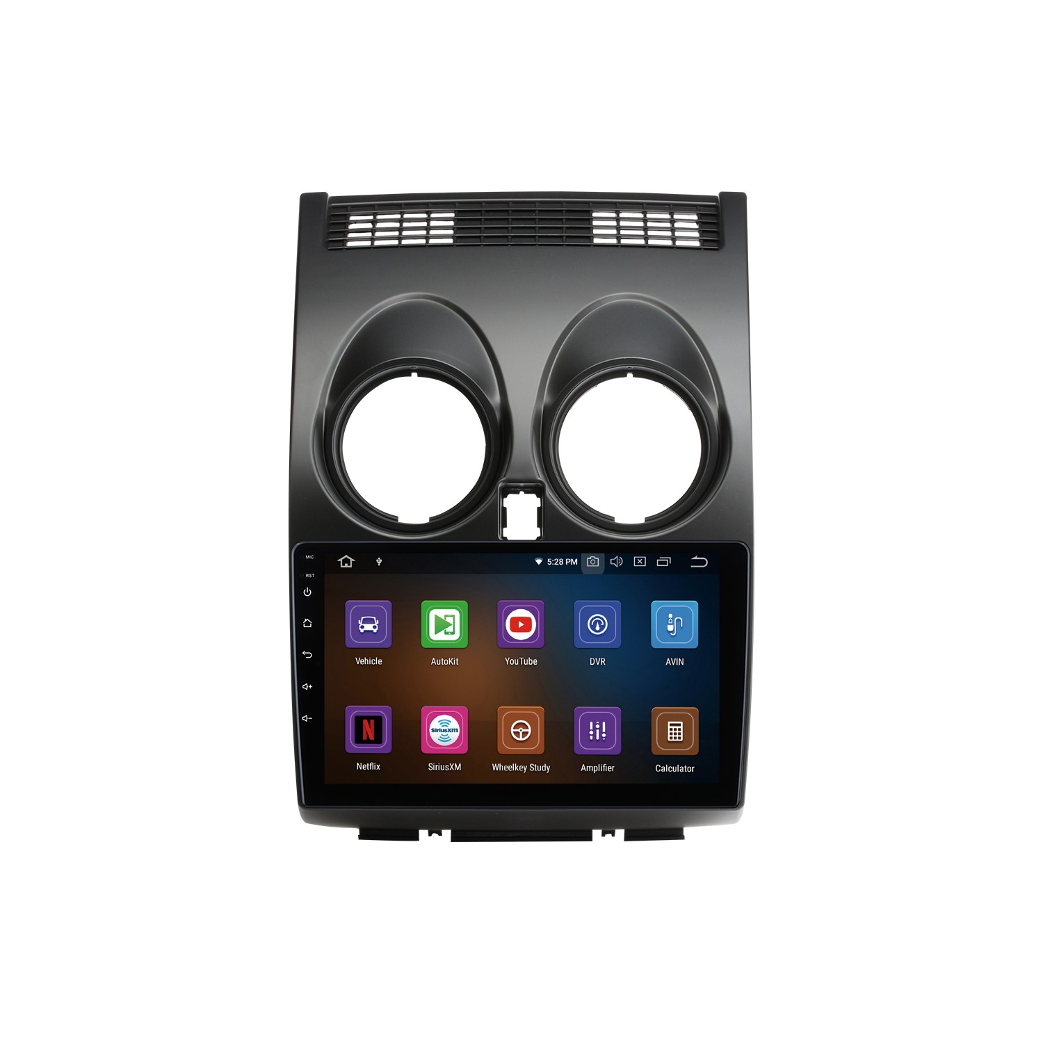 12 V Autoradio 1 DIN Radio de coche 4.1 pulgadas pantalla táctil coche  estéreo multimedia reproductor MP5 Bluetooth RDS Dual USB soporte cámara