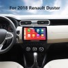 Radio con navegación GPS Android 10,0 de 10,1 pulgadas para Renault Duster 2018 con pantalla táctil HD, soporte Bluetooth, Control de volante Carplay