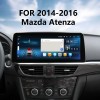 12.3 pulgadas Android 12.0 para 2014 2015 2016 Mazda 6 Atenza Radio Sistema de navegación GPS con pantalla táctil HD Soporte Bluetooth Carplay OBD2