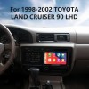 OEM 9 pulgadas Android 13.0 para 1998-2002 TOYOTA LAND CRUISER 90 LHD Radio Sistema de navegación GPS con pantalla táctil HD Soporte Bluetooth Carplay OBD2 DVR TPMS