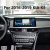 Pantalla táctil HD de 12,3 pulgadas Android 12.0 para 2016 2017 2018-2019 KIA K5 Sistema de navegación GPS Reproductor de DVD para automóvil con Wifi Reparación de radio para automóvil Soporte de navegación de posventa TV digital HD