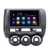 2002-2008 HONDA Jazz (Manual AC, RHD) 7 pulgadas HD con pantalla táctil Android 13.0 Car Estéreo Sistema de navegación GPS con radio FM Música Bluetooth WIFI Enlace de espejo compatible TPMS Cámara de respaldo de TV digital USB