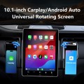 10.1 pulgadas para Universal Toyota Hyundai Kia Nissan Volkswagen Suzuki Honda Radio con pantalla HD giratoria de 180 ° Navegación GPS Bluetooth WIFI soporte Carplay DVR SWC