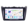 En el tablero Radio 9 pulgadas HD 1024 * 600 Pantalla táctil Android 14.0 Para 2008 2009 2010 2011-2015 Mazda 6 Rui wing Soporte del sistema de navegación GPS Control del volante DVR OBDII WiFi Cámara de respaldo DAB +