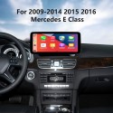 Pantalla táctil Carplay de 12,3 pulgadas para 2009-2014 2015 2016 Mercedes Clase E W212 Clase E Coupe W207 E63 E260 E200 E300 E400 E180 E320 E350 E400 E500 E550 E63AMG Radio Android Auto Sistema de navegación GPS con Bluetooth