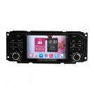 Radio con pantalla táctil Android 12.0 HD de 5 pulgadas para Jeep Wrangler 2003-2006 con sistema de navegación GPS DVR WIFI OBD2 Bluetooth Control del volante Enlace espejo 1080P TV USB