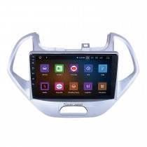 9 pulgadas Android 13.0 para 2019 Ford Figo Radio de navegación GPS con Bluetooth HD Pantalla táctil compatible con TPMS DVR Carplay cámara DAB +