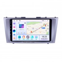 Pantalla táctil de 9 pulgadas 1024 * 600 2007 2008 2009 2010 2011 TOYOTA CAMRY Reemplazo de radio con Android 13.0 Aftermarket GPS Estéreo para automóvil con Bluetooth Música WiFi Mirror Link OBD2 DVR HD 1080P Video USB SD