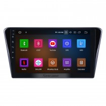 Pantalla táctil HD 10.1 pulgadas Android 12.0 Radio de navegación GPS para 2014 Peugeot 408 con Bluetooth wifi USB Carplay compatible con DVR DAB + Control del volante