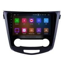 10.1 pulgadas HD Pantalla táctil GPS Sistema de navegación por radio Android 13.0 Para 2014 2015 2016 Nissan Qashqai Soporte Bluetooth Música ODB2 DVR Mirror Link TPMS Control del volante