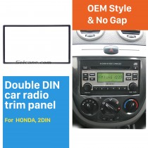 178 * 100 mm 2Din HONDA FIT marco de Jazz la radio de coche del automóvil Fascia audio instalación de la guarnición Kit de panel del tablero de instrumentos universal