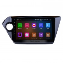9 pulgadas Aftermarket Android 11.0 Radio Sistema de navegación GPS para 2012-2015 KIA K2 RIO HD Pantalla táctil TPMS DVR OBD II Control del volante USB Bluetooth WiFi Video AUX Cámara trasera