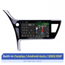 10.1 pulgadas Android 10.0 Para Toyota Corolla Altis 11 Auris E170 E180 2017 2018 2019 HD Pantalla táctil Navegación GPS Multimedia Radio Bluetooth FM Música Wifi SWC RCA compatible Cámara de visión trasera DVR 1080P Video Reproductor de DVD