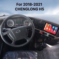 9 pulgadas Android 13.0 Radio IPS Sistema de navegación GPS de pantalla completa para 2018-2021 CHENGLONG H5 con WIFI Soporte Bluetooth Control del volante AHD Cámara DVR