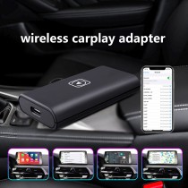 El mejor adaptador USB Carplay inalámbrico Plug and Play para vehículos Carplay con cable de fábrica Audi Benz Ford Jeep Kia Honda VW Toyota