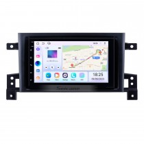 Sistema de navegación GPS con pantalla táctil Android 13.0 del mercado de accesorios de 7 pulgadas para SUZUKI GRAND VITARA 2005-2015 Soporte Bluetooth Radio TPMS DVR OBD II Cámara trasera AUX Monitor de reposacabezas Control USB HD 1080P Video WiFi