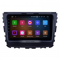 Pantalla táctil HD 2018 Ssang Yong Rexton Android 12.0 9 pulgadas Navegación GPS Radio Bluetooth USB Carplay WIFI AUX soporte Control del volante