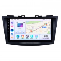 9 pulgadas Android 14.0 2011-2013 SUZUKI SWIFT Auto Radio GPS Navegación Sistema de audio Bluetooth Música USB WIFI compatible 1080P Video OBD2 DVR