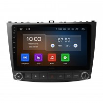 Android 13.0 para 2005-2010 Lexus IS250 IS300 IS200 IS220 IS350 Radio Sistema de navegación GPS de 10.1 pulgadas con Bluetooth HD Pantalla táctil Soporte Carplay SWC