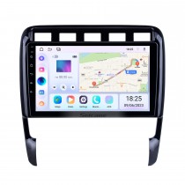 Android 13.0 HD Pantalla táctil de 9 pulgadas para Porsche Cayenne 2003-2011 Radio Sistema de navegación GPS con soporte Bluetooth Carplay TPMS