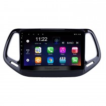 10.1 pulgadas HD Pantalla táctil 2017 Jeep Compass Android 12.0 Unidad principal Radio de navegación GPS con USB Bluetooth WIFI Soporte DVR OBD2 Cámara de respaldo TPMS