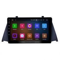 Android 13.0 Radio de navegación GPS de 9 pulgadas para 2015 Zotye Domy x5 con pantalla táctil HD Carplay USB Bluetooth compatible con DVR DAB +