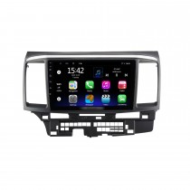 9 pulgadas Android 12.0 para 2010 MITSUBISHI LANCER FORTIS Sistema de navegación GPS estéreo con soporte de pantalla táctil Bluetooth Cámara de visión trasera