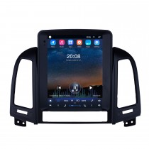 Pantalla táctil HD 2005-2012 Hyundai Santafe Android 10.0 9.7 pulgadas Navegación GPS Radio Soporte Bluetooth Control del volante Carplay