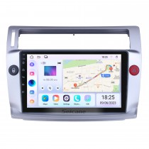 Para 2009 Citroen Old C-Quatre Radio 9 pulgadas Android 14.0 HD Pantalla táctil Sistema de navegación GPS con soporte Bluetooth Carplay