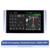 2017-2018 Mitsubishi Xpander Android 10.0 9 pulgadas Navegación GPS Radio Bluetooth HD Pantalla táctil USB Carplay Música Soporte AUX TPMS OBD2 TV digital