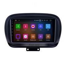 Pantalla táctil HD 2014-2019 Fiat 500X Android 13.0 9 pulgadas Navegación GPS Radio Bluetooth AUX Carplay soporte Cámara trasera DAB + OBD2