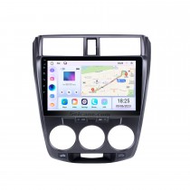2006-2013 Honda CITY HD 1024 * 600 Pantalla táctil Android 13.0 Radio Estéreo para automóvil con navegación GPS Bluetooth USB WIFI OBD2 1080P Cámara retrovisor Enlace espejo