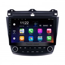10.1 pulgadas Android 13.0 para 2003 2004 2005 2006 2007 Honda Accord 7 Radio con sistema de navegación GPS Soporte Bluetooth Carplay DVR Cámara de respaldo