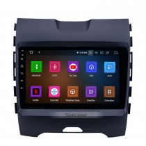 Pantalla táctil HD 10.1 pulgadas Android 13.0 para 2007-2010 Ford Mondeo Zhisheng Manual A / C Radio Sistema de navegación GPS Soporte Bluetooth Carplay Cámara de respaldo