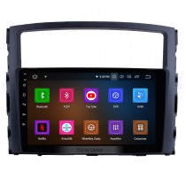 9 pulgadas Android 12.0 HD Pantalla táctil Radio Sistema de navegación GPS para 2006-2017 MITSUBISHI PAJERO V97 / V93 Soporte Bluetooth USB 3G / 4G WIFI OBD2 Mirror Link Cámara de vista trasera