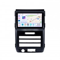 OEM 9 pulgadas Android 13.0 para 2010 FORD F150/Raptor LHD Versión baja Radio Bluetooth HD Pantalla táctil Soporte de navegación GPS Carplay DAB + OBD2 TPMS