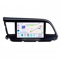 Android 14.0 Radio de navegación GPS de pantalla táctil de 9 pulgadas para Hyundai Elantra LHD 2019 con USB WIFI Bluetooth AUX compatible Carplay SWC Cámara de vista trasera