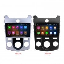 Sistema de navegación GPS Android 13.0 de 9 pulgadas para KIA FORTE (MT) 2008-2012 con Radio Bluetooth HD 1024 * 600 pantalla táctil OBD2 DVR Cámara de visión trasera TV 1080P Video 3G WIFI USB SD Control del volante Enlace espejo