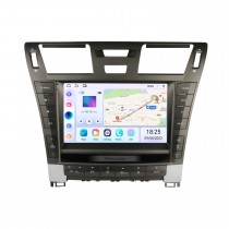 9 pulgadas Android 14.0 para 2006 2007 2008-2011 LEXUS LS460 LS600 Sistema de navegación GPS estéreo con soporte de pantalla táctil Bluetooth Cámara de visión trasera