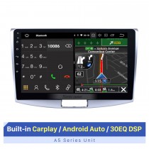 10.1 pulgadas Android 10.0 Para 2012 2013 2014 VW Volkswagen Magotan Actualización de radio 1024 * 600 Pantalla multitáctil Navegación GPS Reproductor de CD estéreo SWC WiFi OBD2 Bluetooth Música
