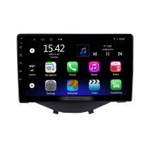 9 pulgadas Android 12.0 para 2015 TOYOTA AYGO 2020 Citroen C1 2015 Peugeot 108 Sistema de navegación GPS estéreo con soporte de pantalla táctil Bluetooth Cámara de visión trasera