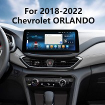 HD Pantalla táctil Estéreo Android 12.0 Carplay 12.3 pulgadas para 2018 2019-2022 Chevrolet Volrando Reemplazo de radio con navegación GPS Soporte Bluetooth FM/AM Cámara de visión trasera WIFI