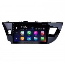 10.1 pulgadas Android 13.0 Pantalla táctil radio Bluetooth Sistema de navegación GPS para Toyota Corolla 11 2012-2014 2015 2016 E170 E180 Soporte TPMS DVR OBD II USB SD WiFi Cámara trasera Control del volante HD 1080P Video AUX
