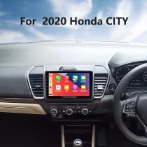 OEM 9 pulgadas Android 10,0 para 2020 Honda CITY Radio con Bluetooth HD pantalla táctil sistema de navegación GPS compatible con Carplay DAB +