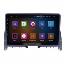 9 pulgadas Android 11.0 para 2007-2014 Mercedes BENZ C-CLass w204 Radio de navegación GPS con Bluetooth HD Soporte de pantalla táctil TPMS DVR Carplay cámara DAB +