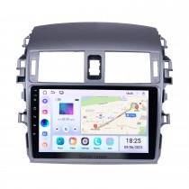 9 pulgadas 2007 2008 2009 2010 Toyota OLD Corolla Android 14.0 Bluetooth Radio Navegación GPS Unidad principal Soporte WIFI 1080P Cámara de respaldo de video Sistema de audio DVR OBD2