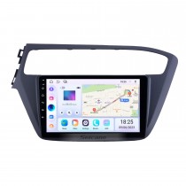 2018-2019 Hyundai i20 LHD Android 13.0 Pantalla táctil de 9 pulgadas Unidad principal Bluetooth Navegación GPS Radio con soporte AUX WIFI OBD2 DVR SWC Carplay