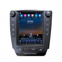 Android 10.0 9.7 pulgadas para 2006 2007 2008-2012 Lexus IS250 IS300 IS200 IS220 IS350 Radio con pantalla táctil HD Sistema de navegación GPS Soporte Bluetooth Carplay TPMS