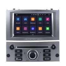 OEM Android 9.0 Radio Sistema de navegación GPS para 2004-2010 Peugeot 407 con Wifi Cámara de respaldo Bluetooth Enlace de espejo Volante Control OBD2 DAB + DVR AUX