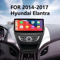Android 10.0 Carplay 10.25 pulgadas 1920 * 720 Pantalla de ajuste completo para 2014 2015 2016 2017 Hyundai Elantra Radio de navegación GPS con bluetooth